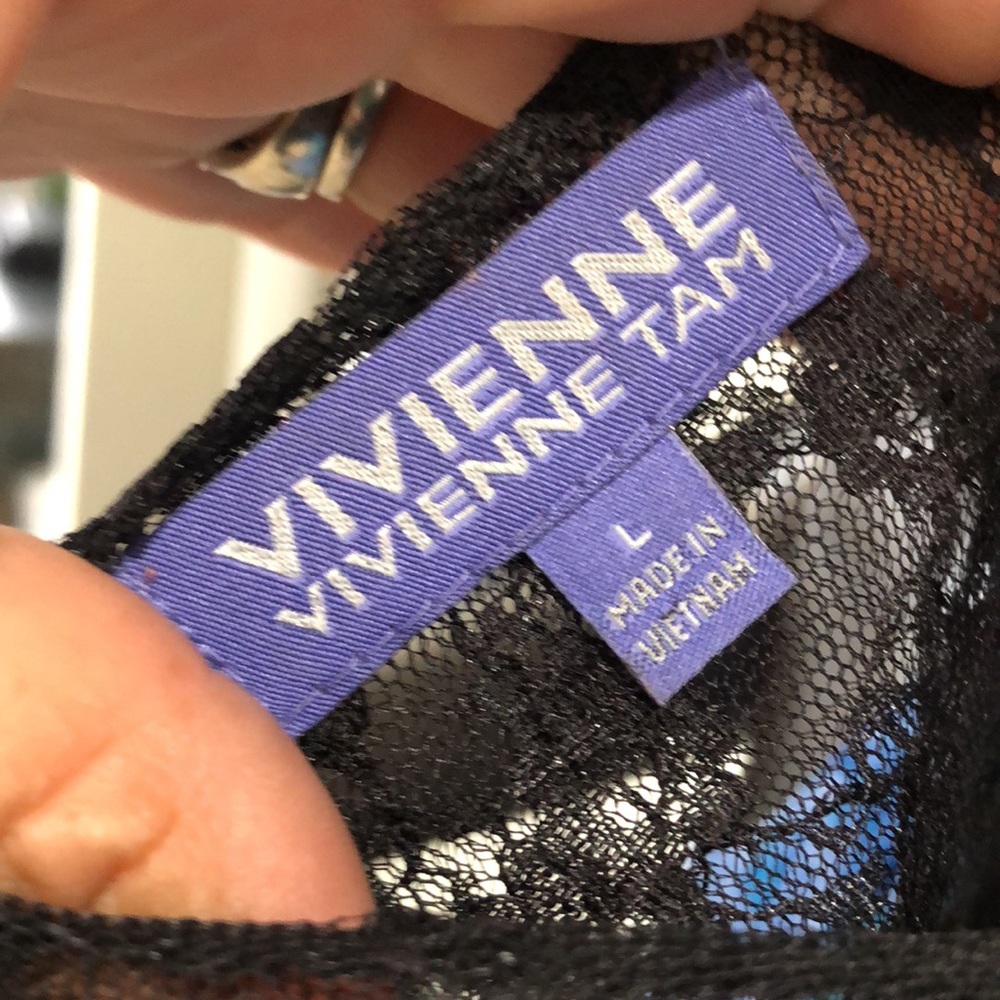 Vivienne Tam micro mesh Y2K Maxi dress - Picture 10 of 12